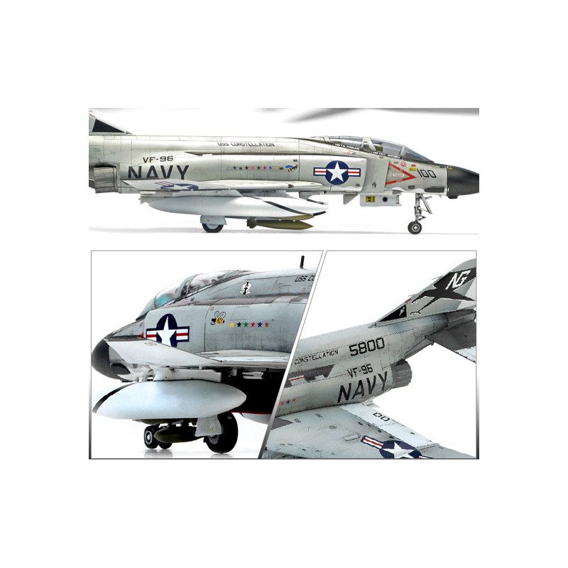 Maquette d'avion en plastique F-4J Phantom SOW TIME MCP 1/72