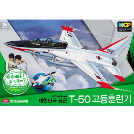 Maquette d'avion en plastique T-50 Trainer ROK AF 1/72 Maquette d'avion en plastique T-50 Trainer ROK AF 1/72