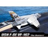 Maquette d'avion en plastique USN F-8E VF-162 The Hunters 1/72 Maquette d'avion en plastique USN F-8E VF-162 The Hunters 1/72