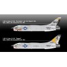 Maquette d'avion en plastique USN F-8E VF-162 The Hunters 1/72 Maquette d'avion en plastique USN F-8E VF-162 The Hunters 1/72