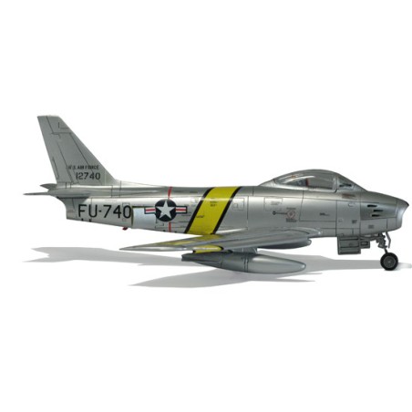 Maquette d'avion en plastique P-47D & F-86E As Gabreski 1/72 Maquette d'avion en plastique P-47D & F-86E As Gabreski 1/72