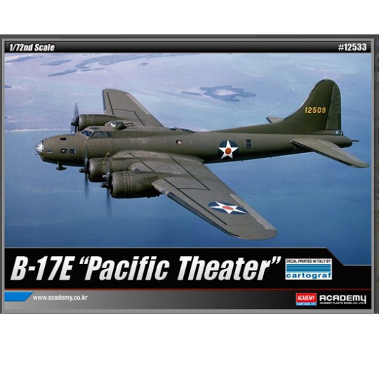 Maquette d'avion en plastique B-17E Pacific Theather 1/72 Maquette d'avion en plastique B-17E Pacific Theather 1/72