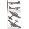 Maquette d'avion en plastique B-17E Pacific Theather 1/72 Maquette d'avion en plastique B-17E Pacific Theather 1/72