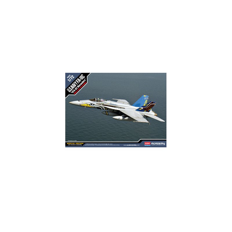 Maquette d'avion en plastique F/A-18C VFA-82 Marauders 1/72