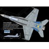 Maquette d'avion en plastique F/A-18C VFA-82 Marauders 1/72
