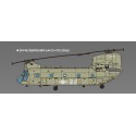 Maquette d'hélicoptère en plastique CH-47 D/F/J/HC.Mk.I 1/144 Maquette d'hélicoptère en plastique CH-47 D/F/J/HC.Mk.I 1/144