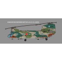 Maquette d'hélicoptère en plastique CH-47 D/F/J/HC.Mk.I 1/144 Maquette d'hélicoptère en plastique CH-47 D/F/J/HC.Mk.I 1/144