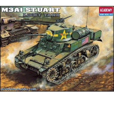 Maquette de Char en plastique U.S. M3A1 STUART LIGHT TANK 1/35 Maquette de Char en plastique U.S. M3A1 STUART LIGHT TANK 1/35