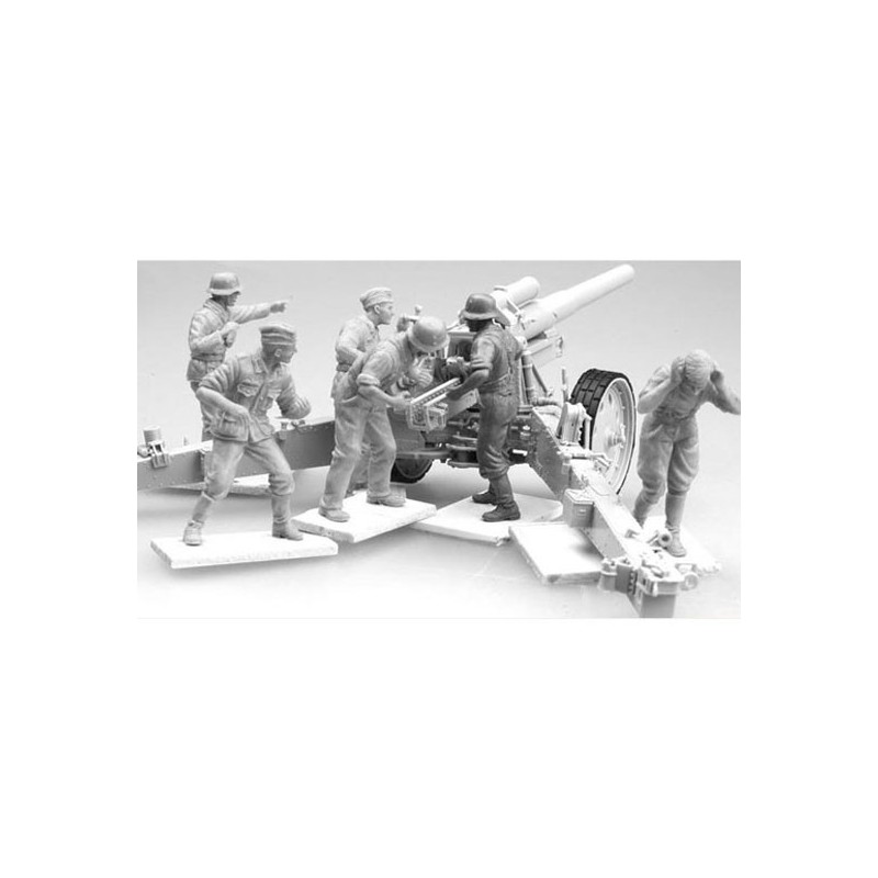 Figurine GERMAN FIELD HOWITZER GUN CREW