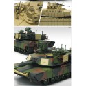 Maquette de Char en plastique U.S. Army M1A2 TUSK II 1/35 Maquette de Char en plastique U.S. Army M1A2 TUSK II 1/35