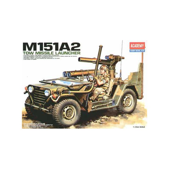Maquette de Char en plastique M151A2 TOW JEEP1/35 Maquette de Char en plastique M151A2 TOW JEEP1/35