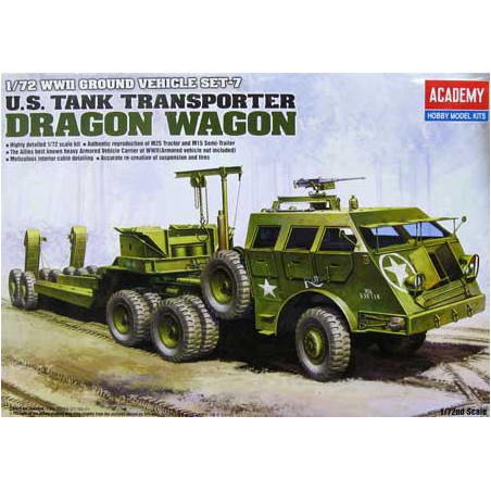 Maquette de Char en plastique WWII DRAGON VAGON 1/72 Maquette de Char en plastique WWII DRAGON VAGON 1/72