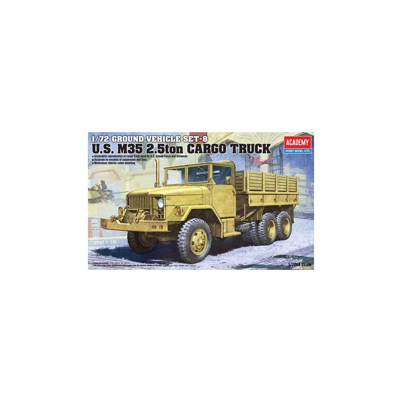Maquette de Char en plastique M35 2.5TON CARGO TRUCK1/72