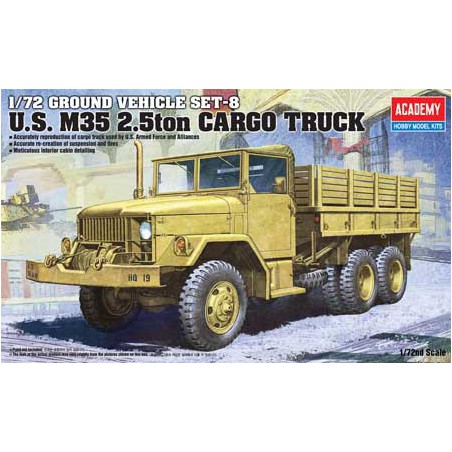 Maquette de Char en plastique M35 2.5TON CARGO TRUCK1/72 Maquette de Char en plastique M35 2.5TON CARGO TRUCK1/72
