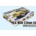 Maquette de Char en plastique M35 2.5TON CARGO TRUCK1/72 Maquette de Char en plastique M35 2.5TON CARGO TRUCK1/72