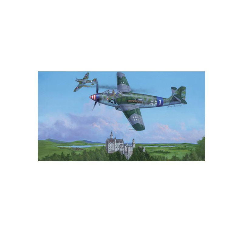 Maquette d'avion en plastique MESSERSCHMITT ME509