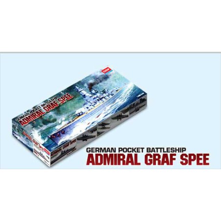 Maquette de Bateau en plastique ADMIRAL GRAF SPEE 1/350 Maquette de Bateau en plastique ADMIRAL GRAF SPEE 1/350