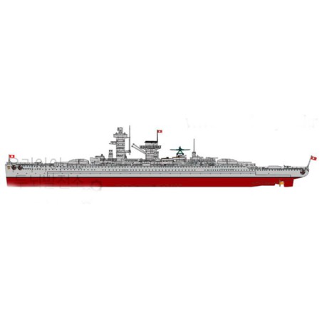 Maquette de Bateau en plastique ADMIRAL GRAF SPEE 1/350 Maquette de Bateau en plastique ADMIRAL GRAF SPEE 1/350