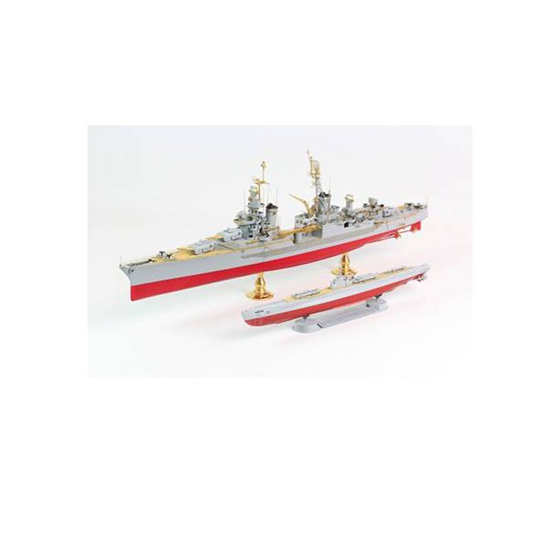 Maquette de Bateau en plastique CA-35 Indianapolis Premium Edittion 1/350