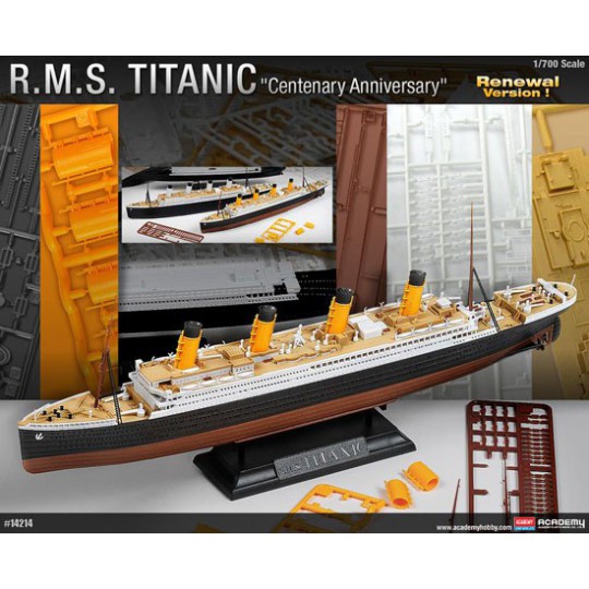 Maquette de Bateau en plastique R.M.S. TITANIC Centenary 1/700 Maquette de Bateau en plastique R.M.S. TITANIC Centenary 1/700