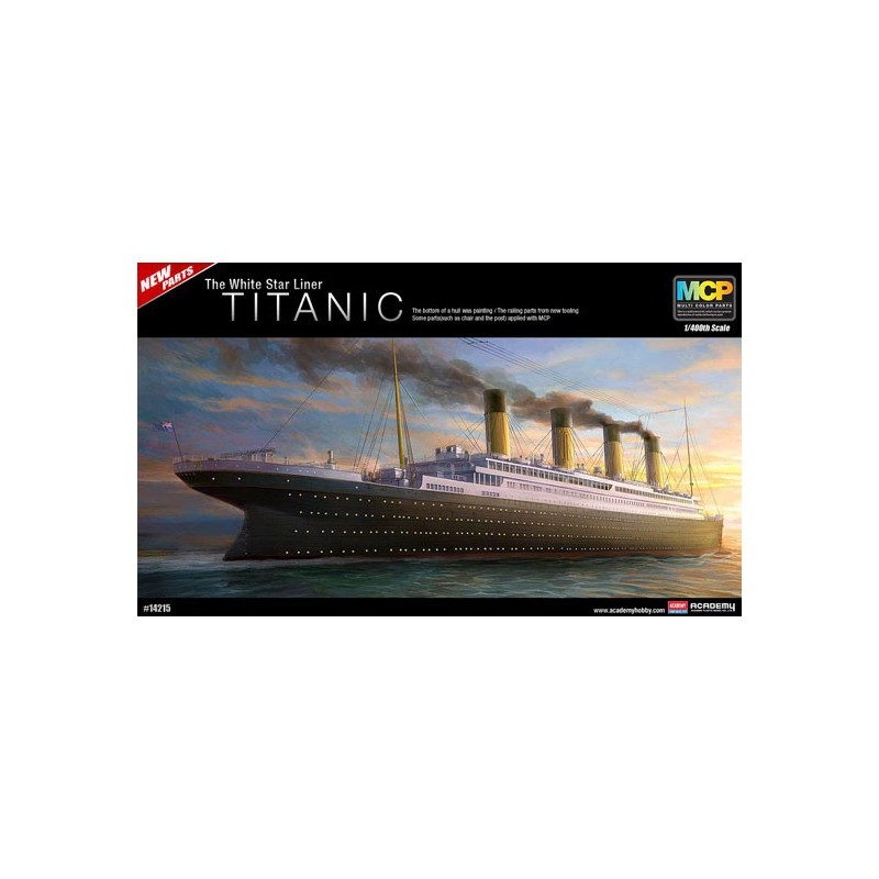 Maquette de Bateau en plastique TITANIC MCP 1/400 Maquette de Bateau en plastique TITANIC MCP 1/400