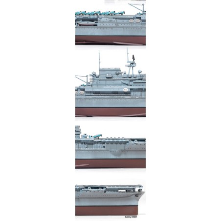 Maquette de Bateau en plastique USS Enterprise CV-6 M.E. 1/700 Maquette de Bateau en plastique USS Enterprise CV-6 M.E. 1/700