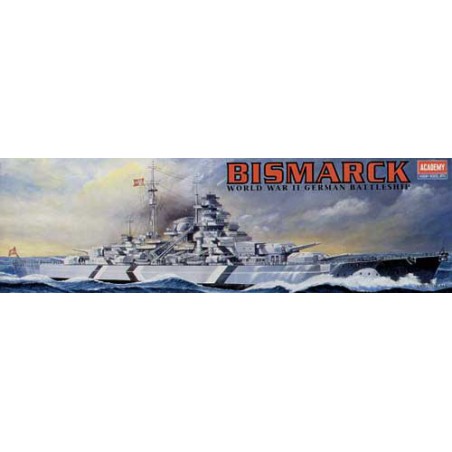 Maquette de Bateau en plastique BATTLESHIP BISMARCK (MTR)1/800 Maquette de Bateau en plastique BATTLESHIP BISMARCK (MTR)1/800