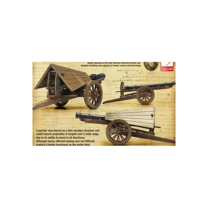 Maquette plastique éducative LEONARD DE VINCI SPIN GUARD