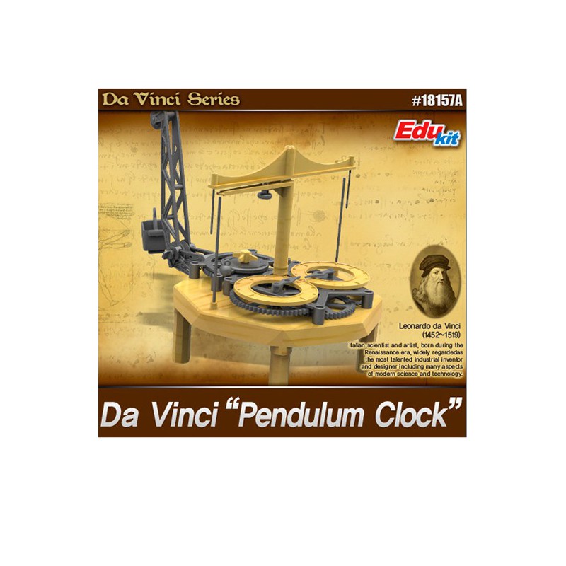 Maquette plastique éducative Pendulum Clock Da Vinci