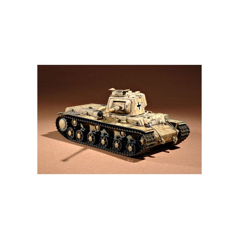 Maquette de Char en plastique GERMAN PZ.KPFM KV-1 756(R)