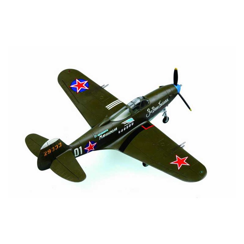 Maquette d'avion en plastique American P-39N Airacobra 1/72