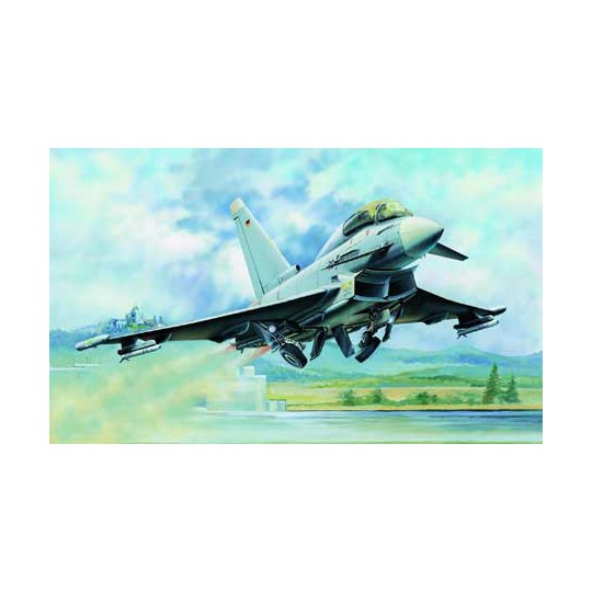 Maquette d'avion en plastique Typhoon EF-2000B 1/72