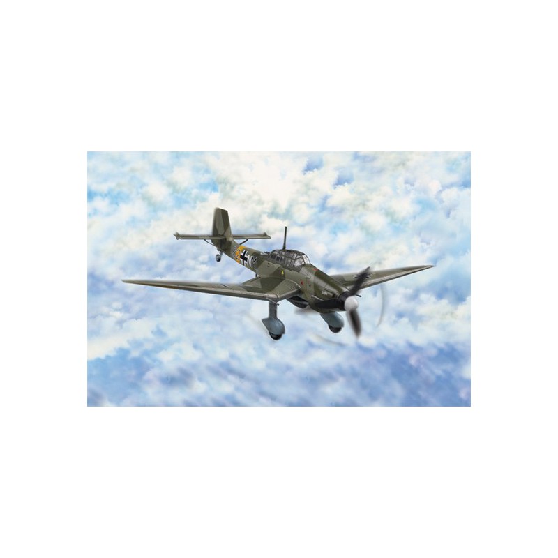 Maquette d'avion en plastique Junkers Ju-87D-3 Stuka 1/72