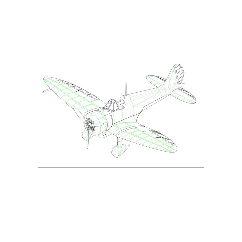 Maquette d'avion en plastique A5M2 1/72