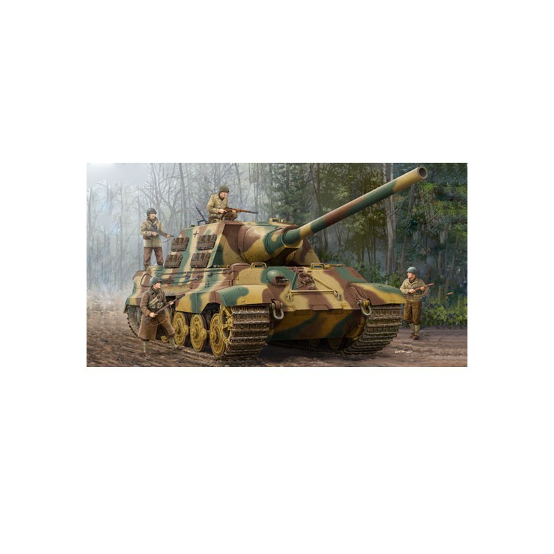 Maquette de Char en plastique GERMAN SD.KFZ.186 JAGDTIGER