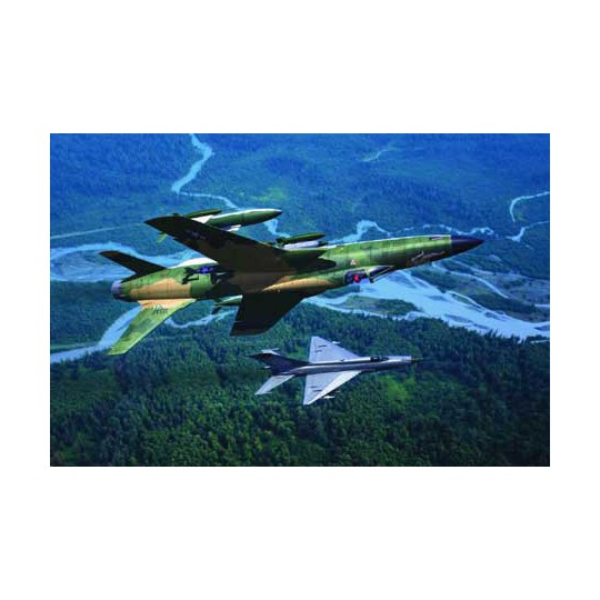 Maquette d'avion en plastique F-105D THUNDERCHIEF 1/48 Maquette d'avion en plastique F-105D THUNDERCHIEF 1/48