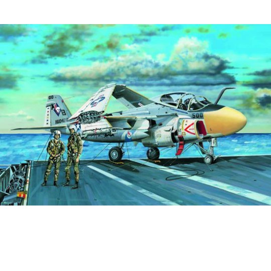 Maquette d'avion en plastique A-6E Intruder 1/48 Maquette d'avion en plastique A-6E Intruder 1/48