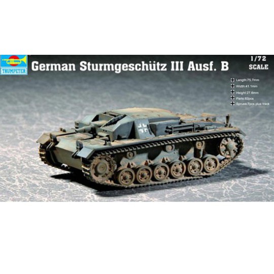 Maquette de Char en plastique STERMAN STUG III AUSF.B Maquette de Char en plastique STERMAN STUG III AUSF.B