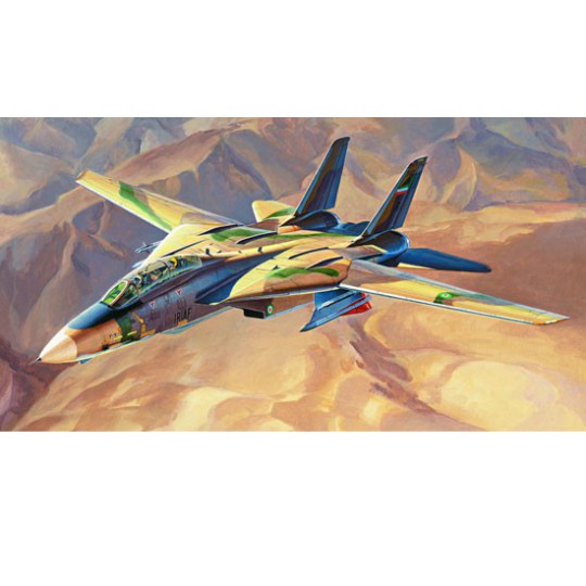 Maquette d'avion en plastique “Persian Cat” F-14A TomCat – IRIAF 1/48 Maquette d'avion en plastique “Persian Cat” F-14A TomCat – IRIAF 1/48
