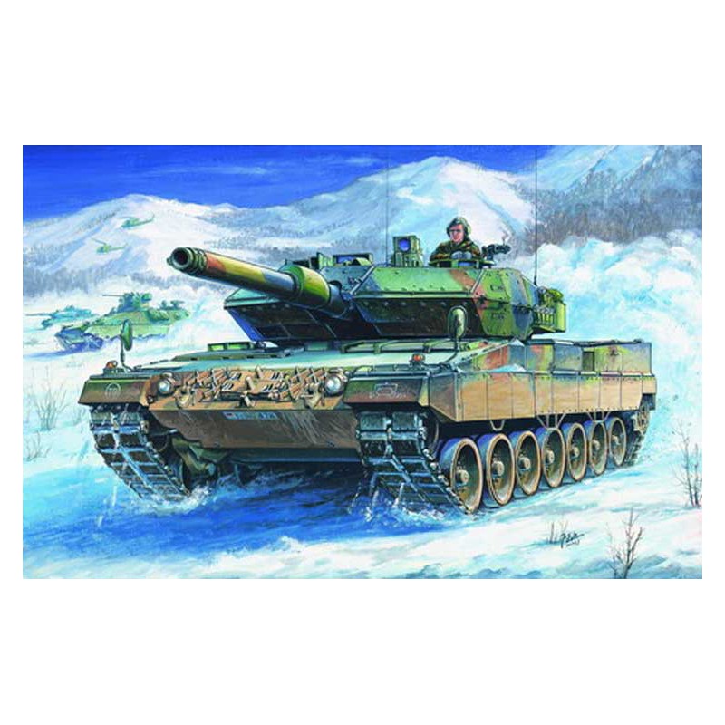 Maquette de Char en plastique German Leopard 2 A5/A61/35