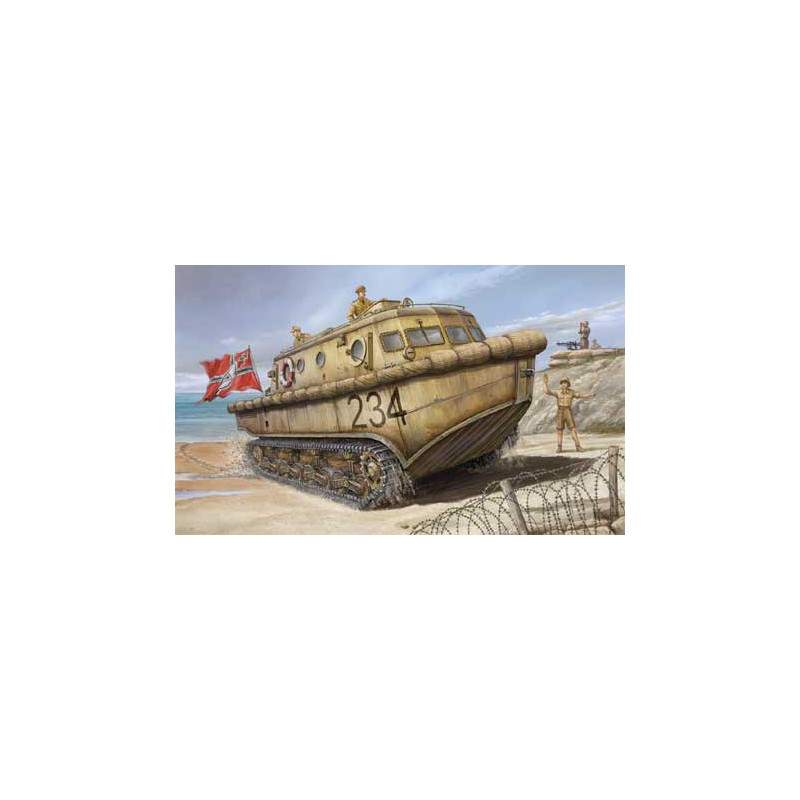 Maquette de Char en plastique German Land-Wasser-Schlepper