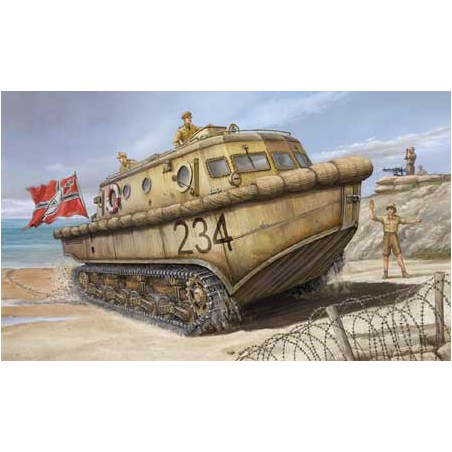 Maquette de Char en plastique German Land-Wasser-Schlepper Maquette de Char en plastique German Land-Wasser-Schlepper