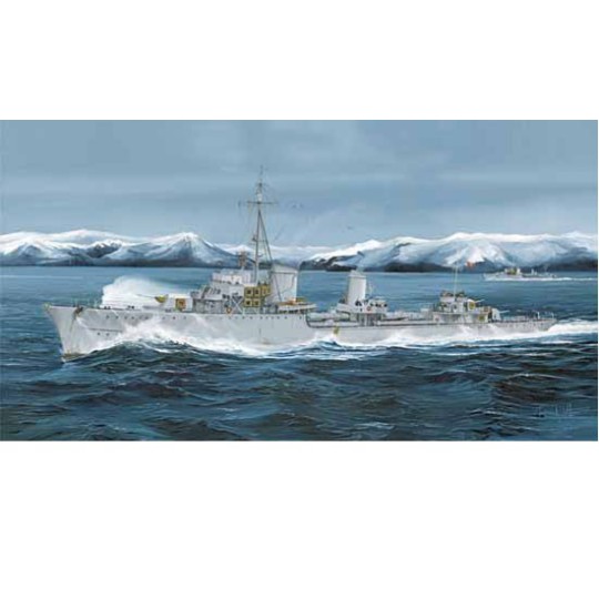 Maquette de Bateau en plastique ZERSTORER Z-25.1944 Maquette de Bateau en plastique ZERSTORER Z-25.1944