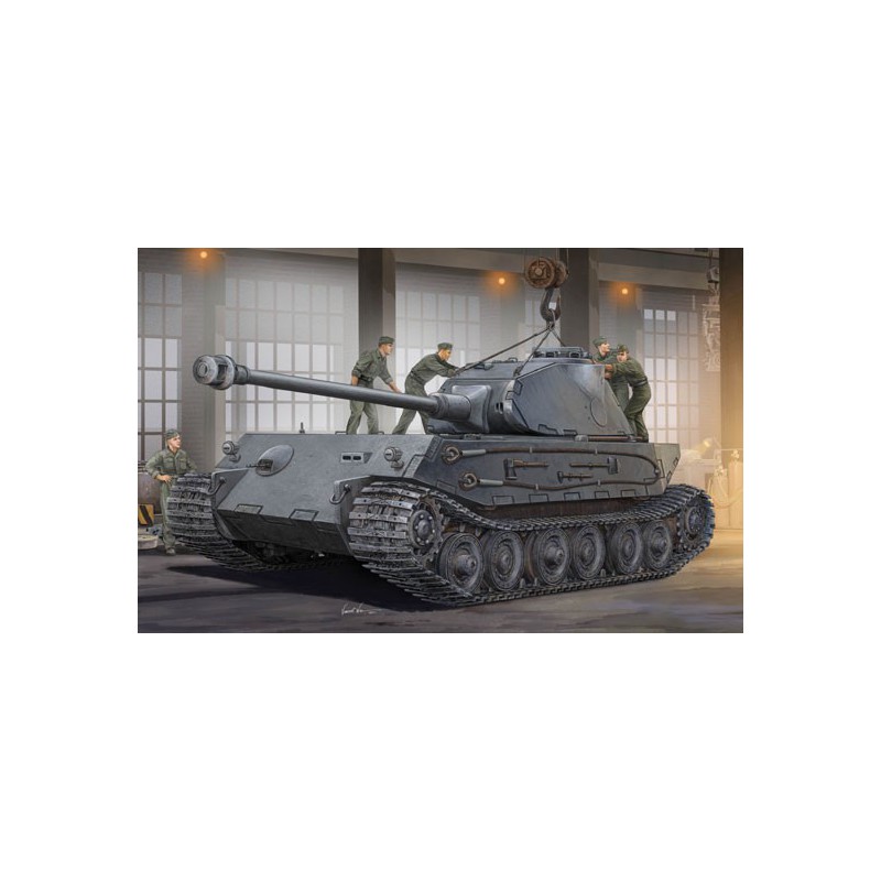 Maquette de Char en plastique German VK4503 (P) Hintern 1/35