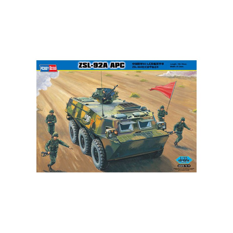 Maquette de Char en plastique Chinese ZSL-92A APC 1/35