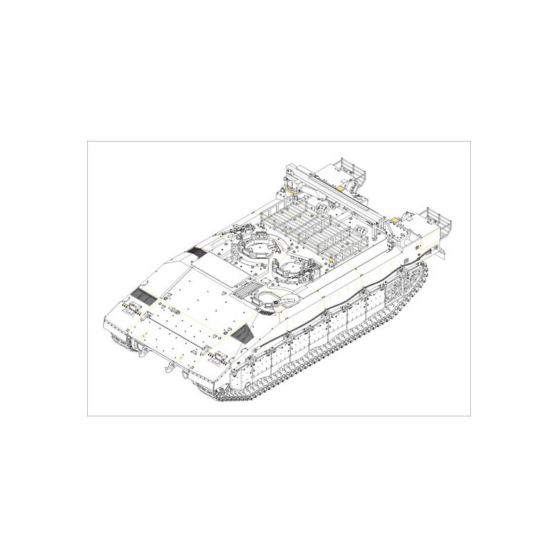 Maquette de Char en plastique Israeli Merkava ARV 1/35