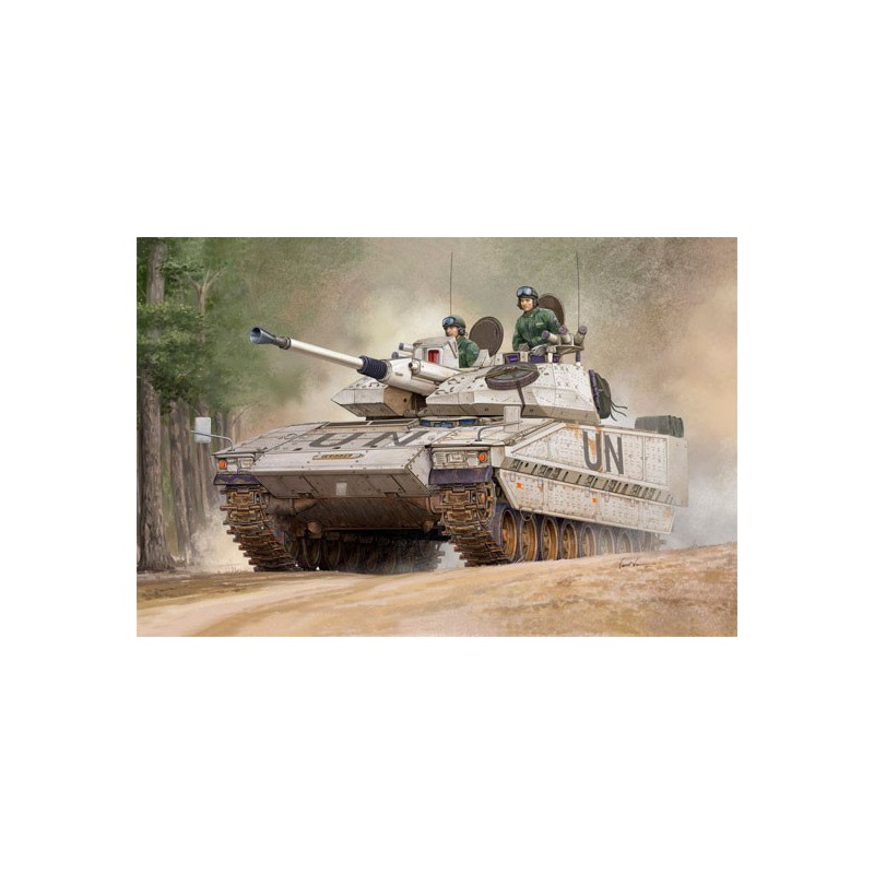 Maquette de Char en plastique CV90-40C IFV + Armements 1/35