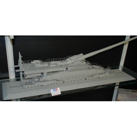 Maquette de train en plastique Railways Gun Dora 1/72 Maquette de train en plastique Railways Gun Dora 1/72