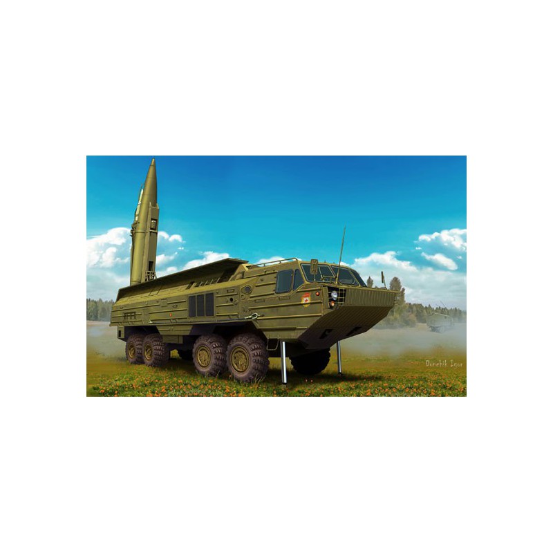 Maquette de Char en plastique Soviet 9K714 OKA1/72