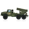 Maquette de camion en plastique BM-21 Grad Rocket Launcher 1/72 Maquette de camion en plastique BM-21 Grad Rocket Launcher 1/72